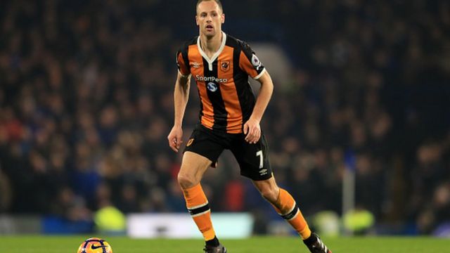Le milieu de terrain irlandais David Meyler est blessé jeudi à l'entrainement