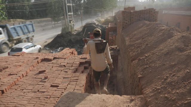 brick kiln worker