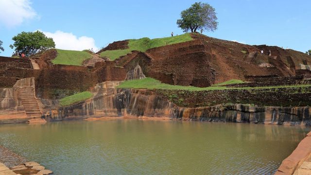 Pond in Sigiriya.