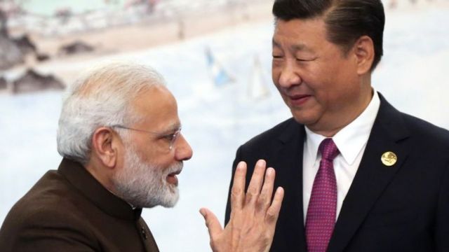 नरेंद्र मोदी और शी जिनपिंग