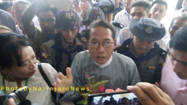 ဒီကနေ့ တရားရုံးမှာ တွေ့ရတဲ့ ဒေါက်တာအေးမောင်