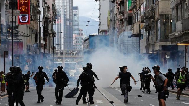 Facebook and Twitter have removed accounts linked to China during the 2019 Hong Kong unrest
