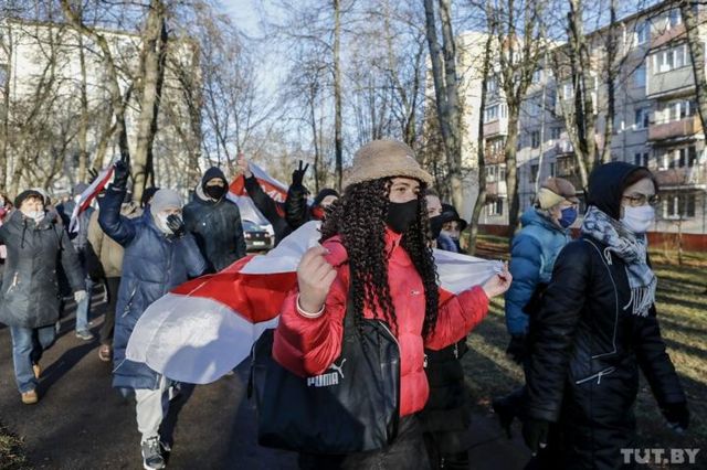 Активисты в Минске