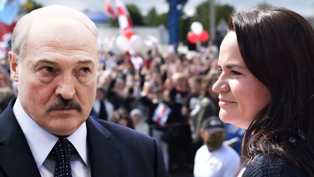 Лукашенко и Тихановская