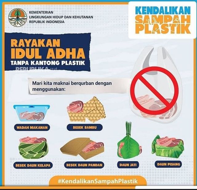 Idul Adha Kampanye Tanpa Kantong Plastik Untuk Daging Korban Hanya Untuk Ramai Di Media Jika 2947