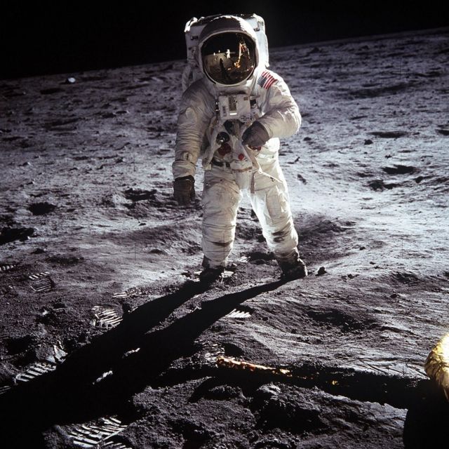 first man on the moon 1969