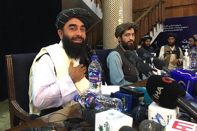 तालिबान के प्रवक्ता जबीहुल्लाह मुज़ाहिद