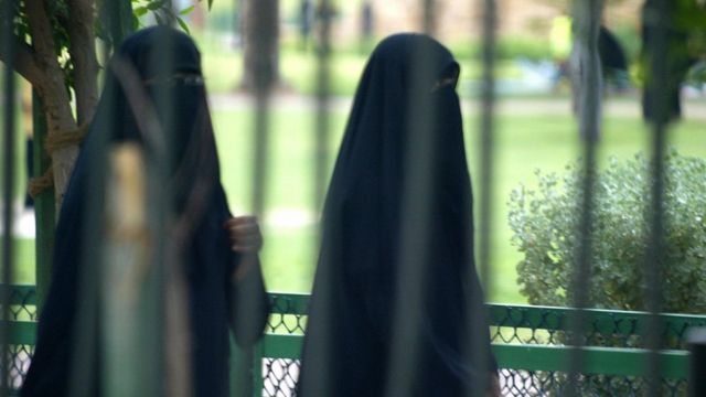 Mujeres con burka