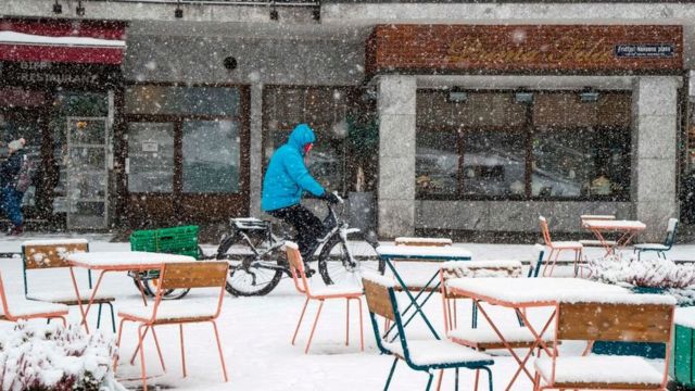 Imagen de una calle de Oslo (Noruega)