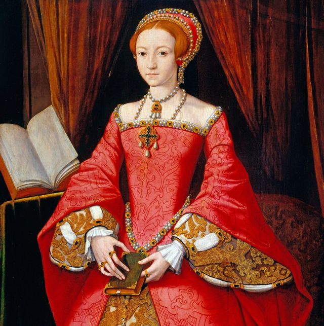 Isabel I, cuando todavía era princesa. (Retrato atribuido a William Scrots).