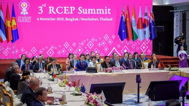 2019年11月在泰國舉行的RCEP第三次峰會