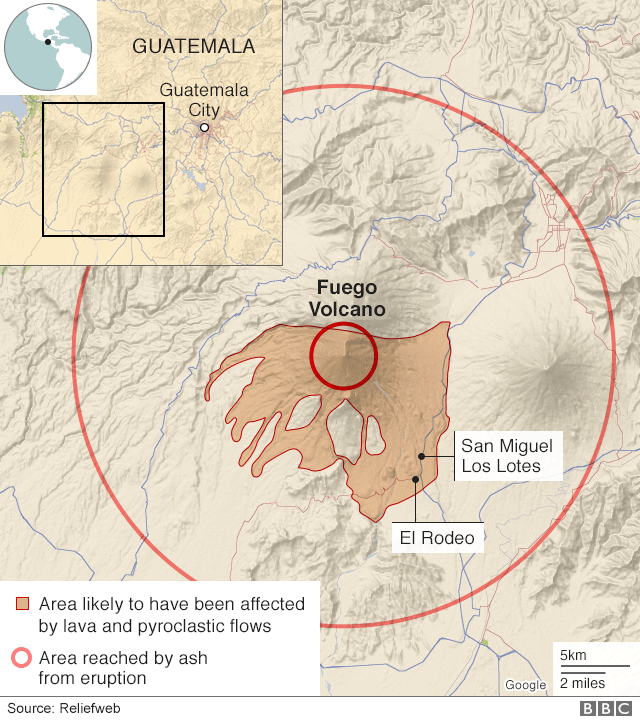  101903057 Fuego Volcano Pyroclastic Flow 640map Nc 