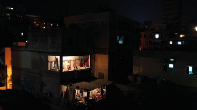 Cortes eléctricos en Beirut
