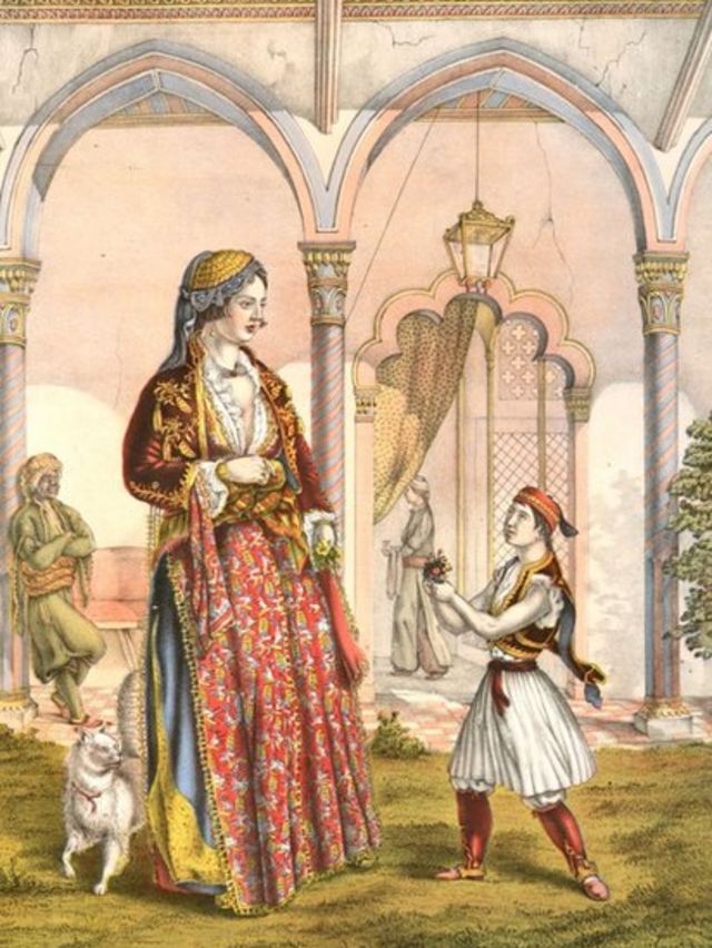 سلطنت عثمانیہ میں اعلیٰ طبقے کی ایک ترک عورت