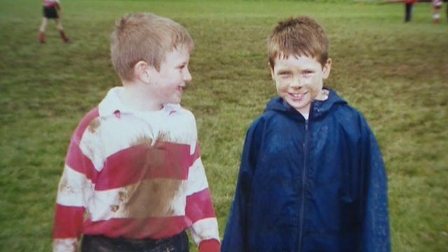 Scott Williams a Gareth Davies