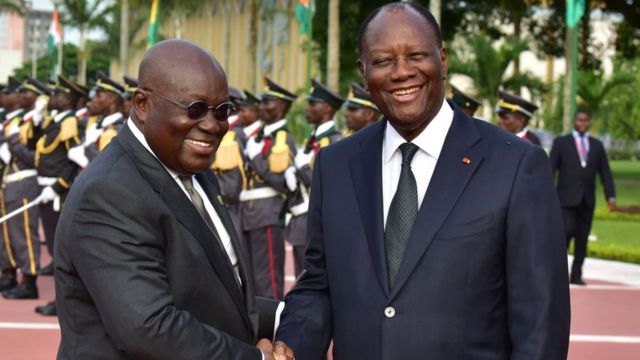 Ghana and Cote d'Ivoire wan improve relationship - BBC News Pidgin