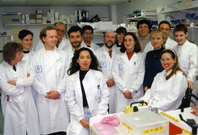 Madrigal junto a estudiantes
