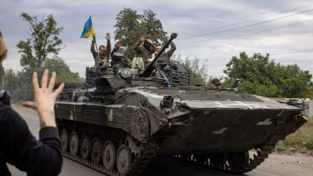 Tanque ucraniano.