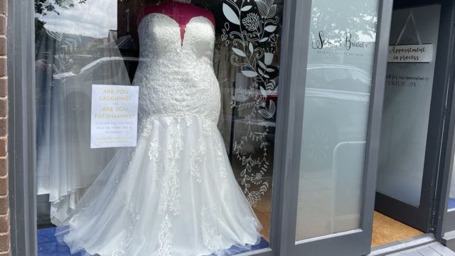 Plus-size window and laughed at' - News