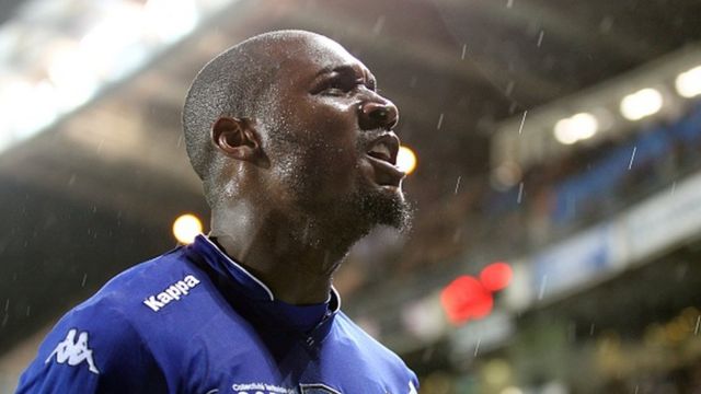 l'Ivoirien Giovanni Sio le 21 février 2015 à Bastia, en Corse