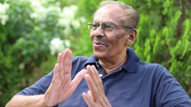 இலங்கை தமிழரவு கட்சியின் தலைவர் மாவை சேனாதிராஜா