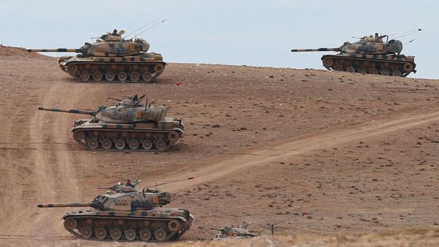 Турецкие танки в Сирии