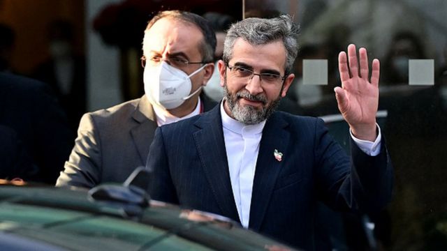 Глава иранской делегации Али Багери Кани
