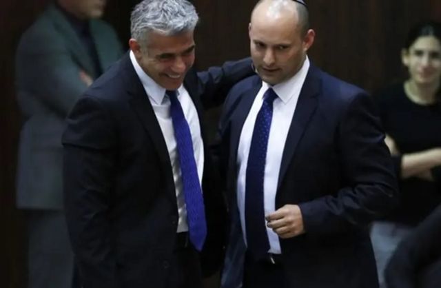 Yair Lapid ve Naftali Bennett