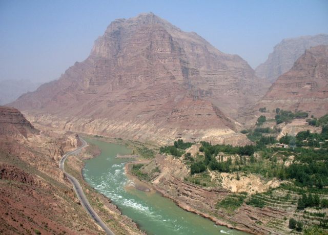 古代中国で大洪水が起きたとされる黄河流域