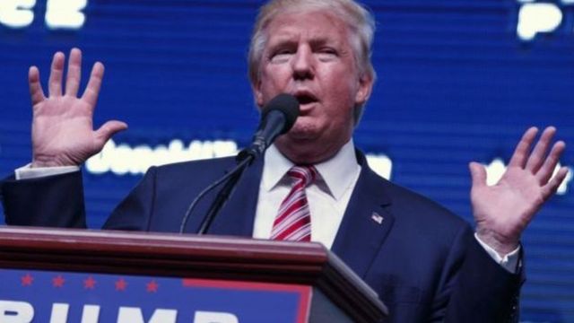 Trump avuga ko ubu agiye kugwanira Amerika ata gitsure