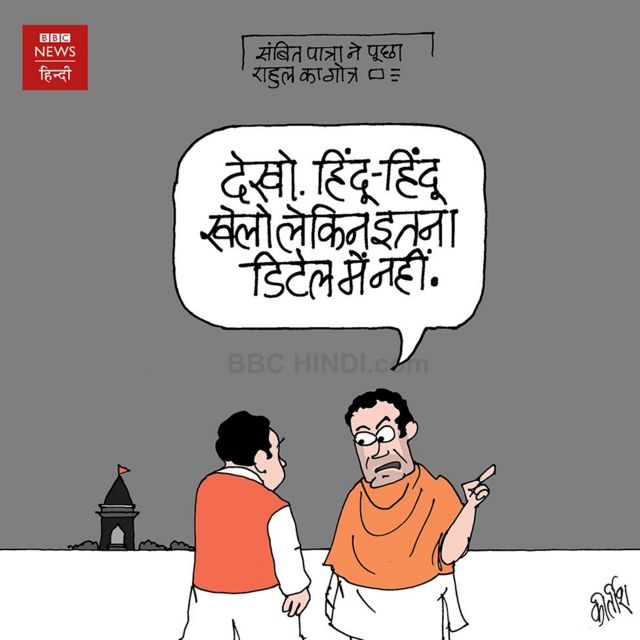 कार्टून: आओ हिंदू-हिंदू खेलें - BBC News हिंदी