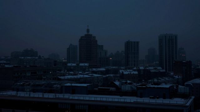 الظلام في كييف