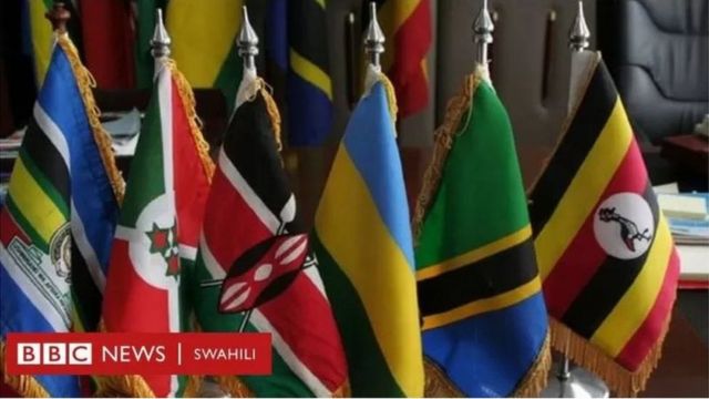 Bendera za nchi wanachama wa Afrika Mashariki