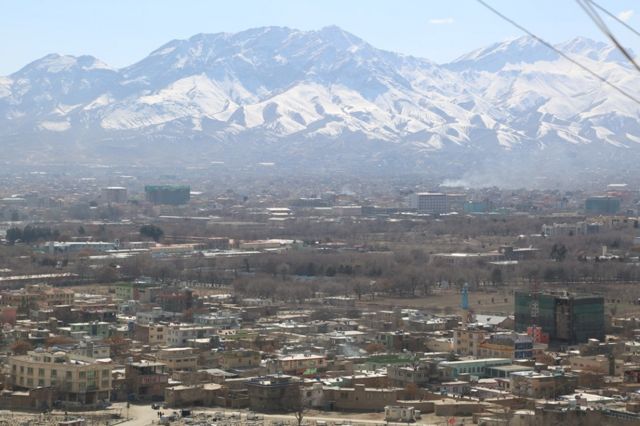 Una vista de Kabul