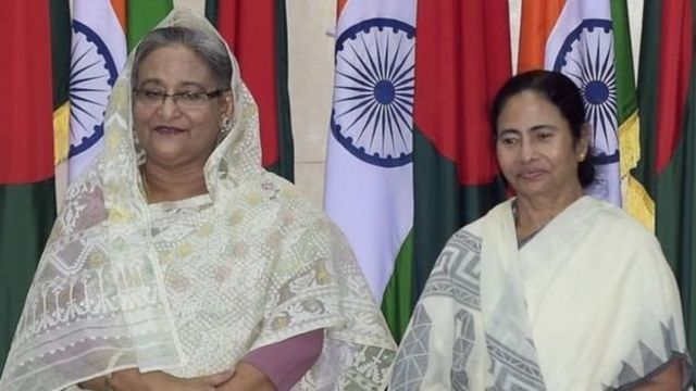 পশ্চিমবঙ্গের মুখ্যমন্ত্রী মমতা ব্যানার্জির বৈঠক করেছেন প্রধানমন্ত্রী শেখ হাসিনা।