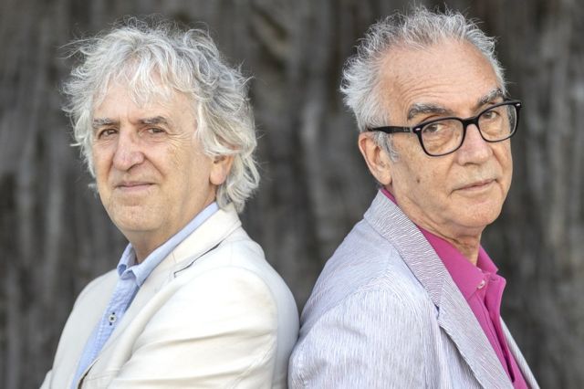 Juan Luis Arsuaga (izquierda) y Juan José Millás
