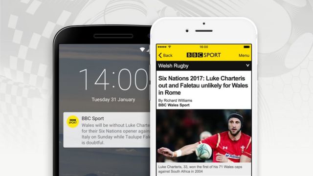 Notifications Live Guide Mysport And Social Media With Bbc Sport Bbc Sport