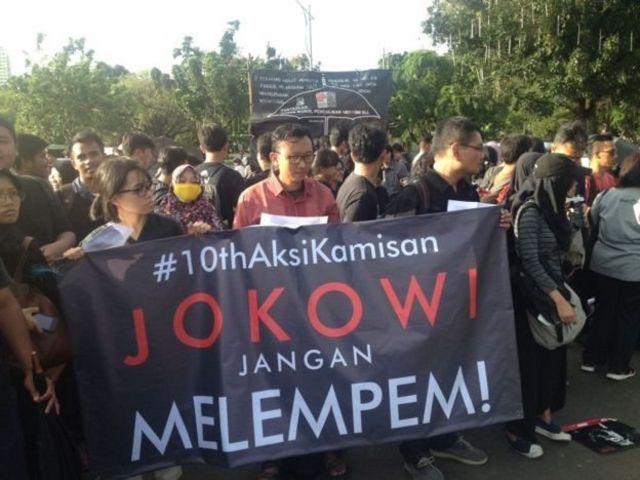 Dua Tahun Jokowi-Ma'ruf, Korban Pelanggaran HAM Berat Masa Lalu ...