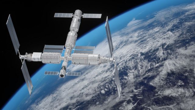 ستقوم محطة الفضاء الصينية تيانغونغ أو "القصر السماوي" بأبحاث علمية