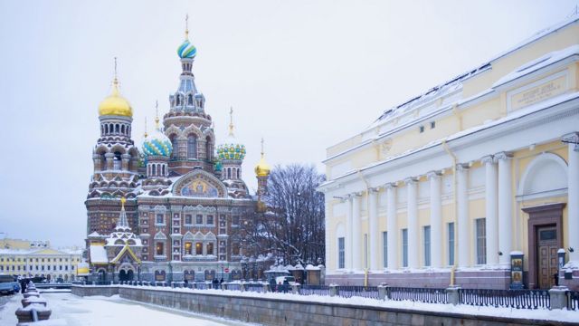 La Iglesia del Salvador sobre la Sangre Derramada, San Petersburgo.