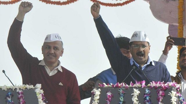 அரவிந்த் கெஜ்ரிவால் - மணிஷ் சிசோடியா