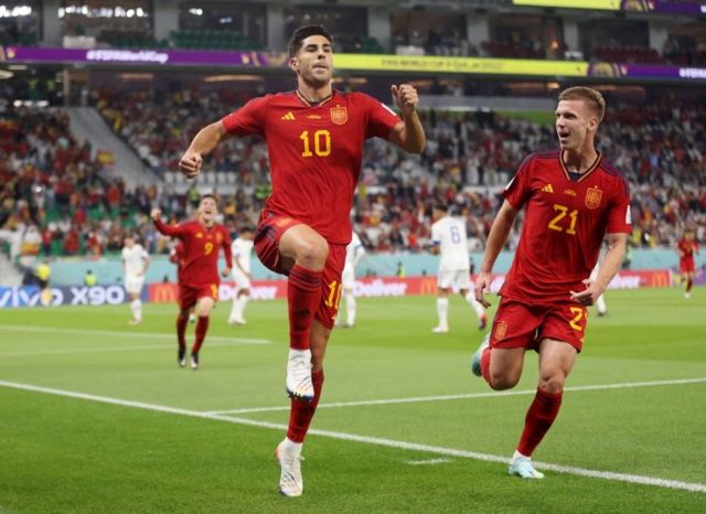 Mundial-2022: Espanha esmagou a Costa Rica por 7-0