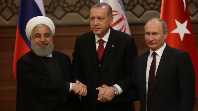 Ruhani, Erdoğan ve Putin