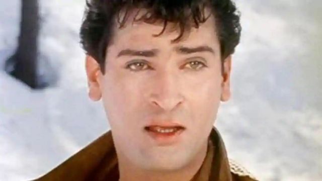 Sawirka shammi kapoor, markii uu dhalinyarada ahaa