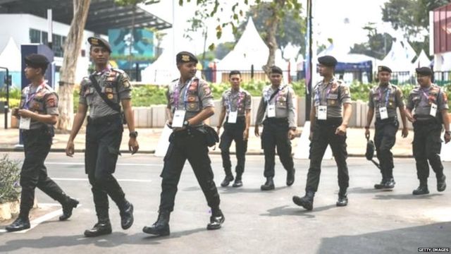 इंडोनेशियाचे पोलीस