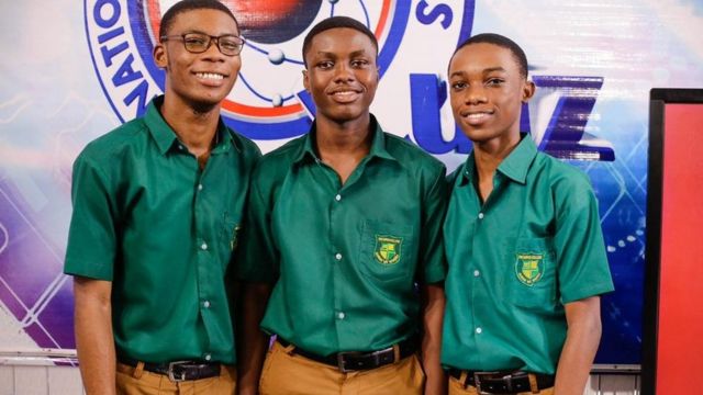 Students who dey represent Prempeh College in de finals