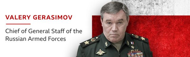 俄国武装部队参谋总长瓦莱利·吉拉西莫夫(photo:BBC)