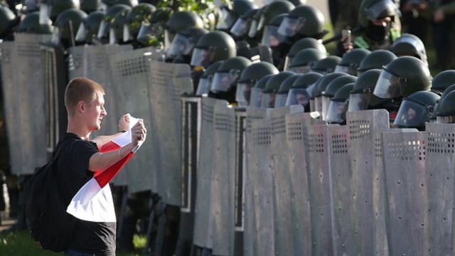 Протест в Беларуси. Сентябрь 2020