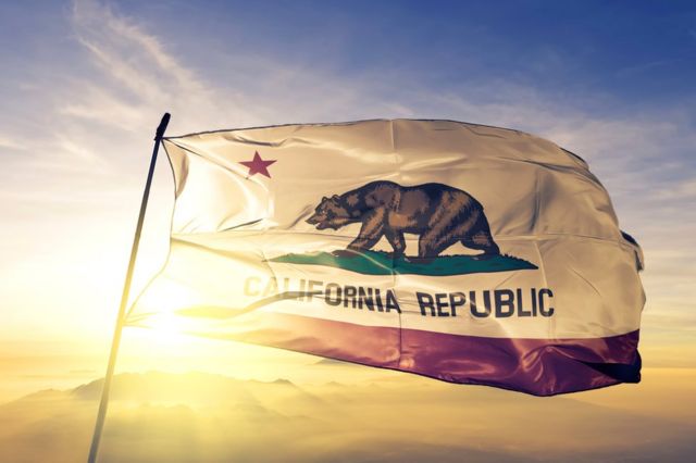 Bandeira oficial da Califórnia