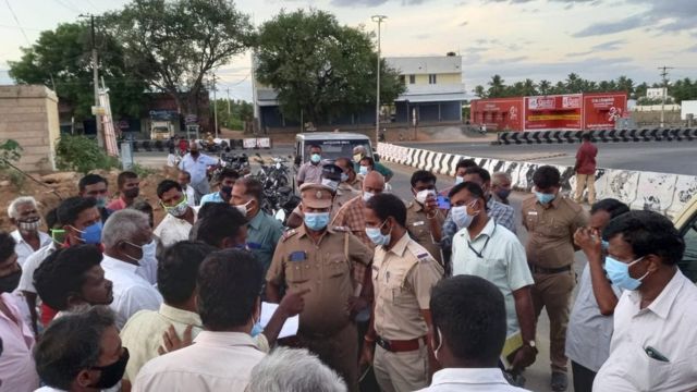 திருச்செங்கோடு தேவாலயத்தில் பிள்ளையார் சிலை